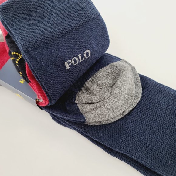 Polo Ralph Lauren 3 Pairs Dress Socks Argyle Men's - Picture 7 of 7